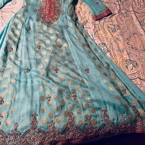 Heavy embroidery indian/ pakistani dress perfect for wedding or casual wear